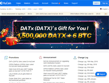 Tablet Screenshot of cucoin.com